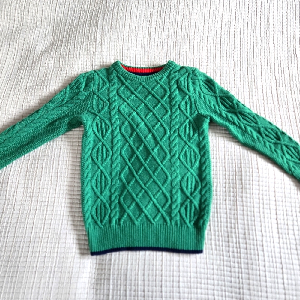 Mini Boden Cableknit Sweater
